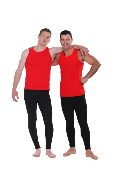 Men wearing workout clothing — Stock Photo, Image