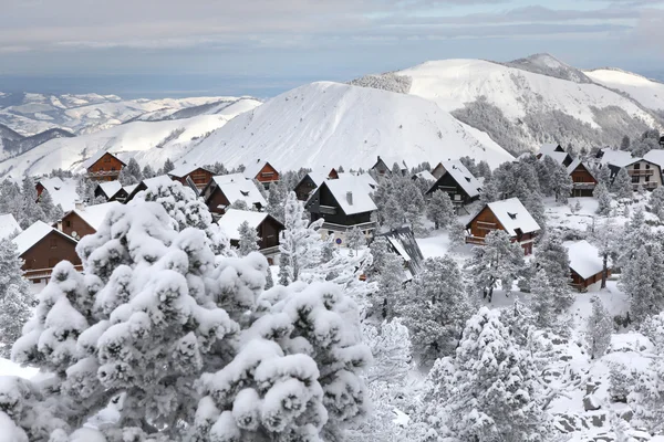 Chalets de montaña —  Fotos de Stock