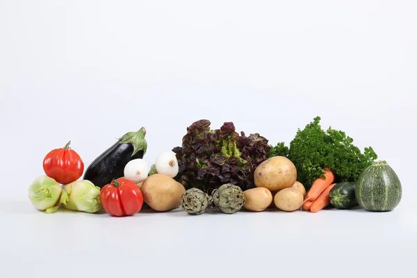 Variedad de verduras frescas — Foto de Stock