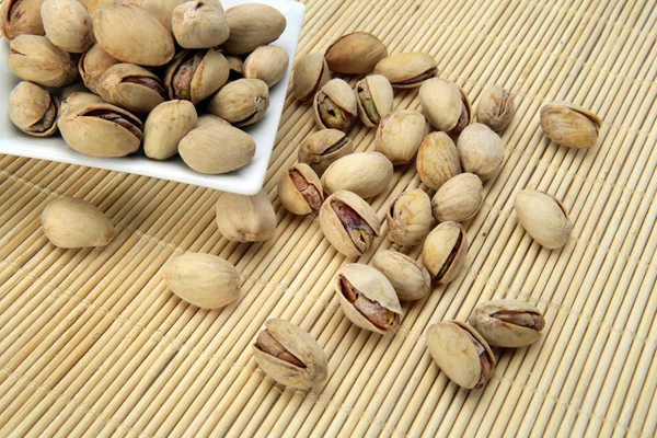 Pile of pistachio nuts — Stock Photo, Image