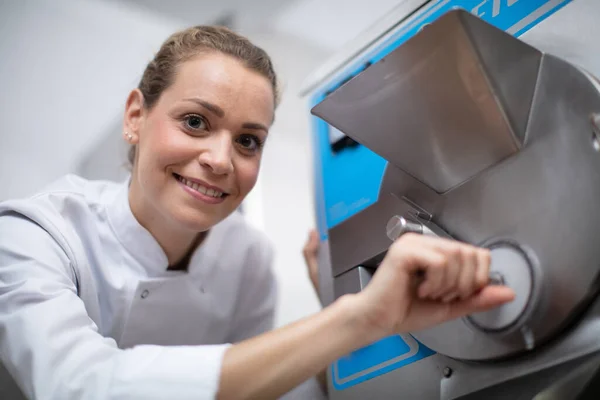 Ijsblokjesmaker Haar Winkel — Stockfoto