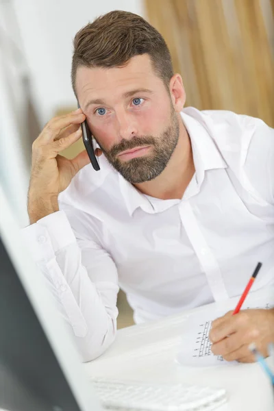 Handsome Engineer Studio — Stock Photo, Image