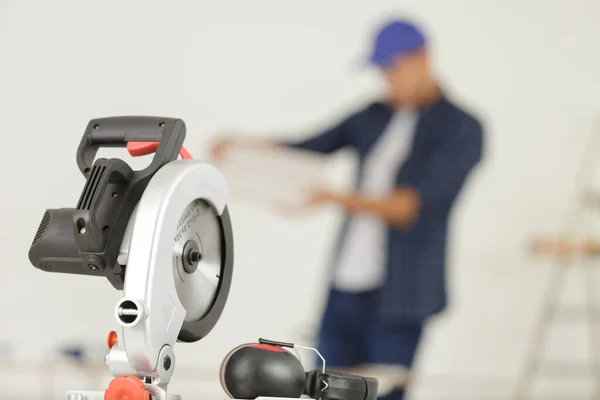 Close Circular Saw — Stock Photo, Image