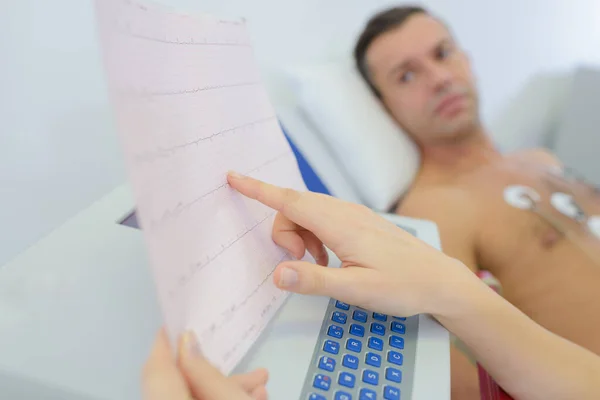 Result Heart Test — Stock Photo, Image