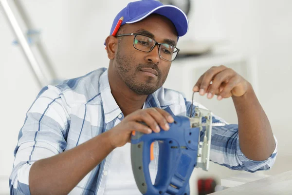 Una Hoja Máquinas Control Trabajador — Foto de Stock