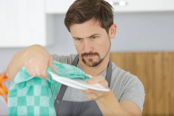 Close Washing Dishes — Stock Photo, Image