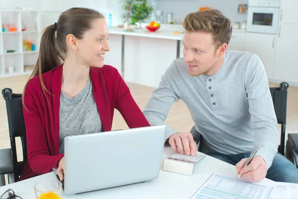 Een Zakenpartner Functie — Stockfoto