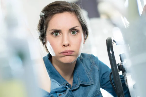 Giovane Donna Frustrato Donna — Foto Stock