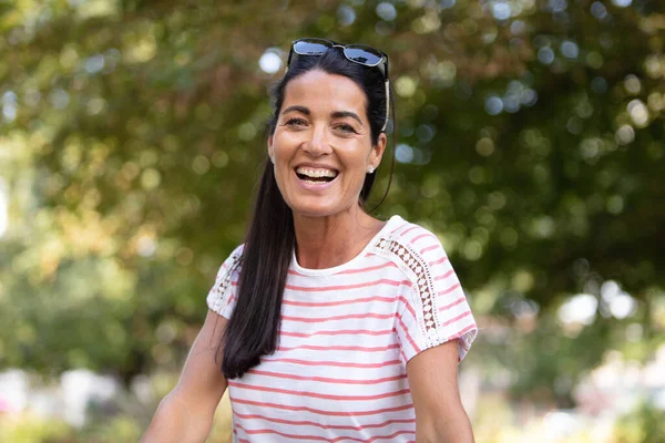 Woman Smiling Perfect Smile — Stock Photo, Image