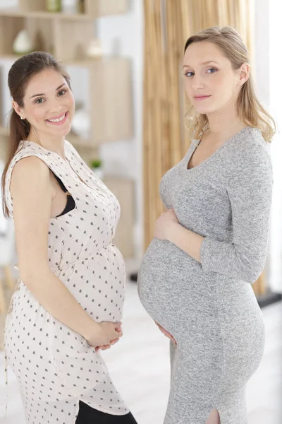 Zwangere Ondersteuning Groep Meetup Een Huis — Stockfoto