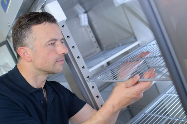 Man Placement Racks — Stock Photo, Image