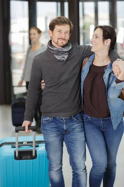 Couple Traveling Together — Stock Photo, Image