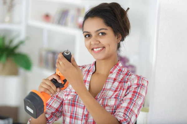 Una Mujer Hizo Sola — Foto de Stock