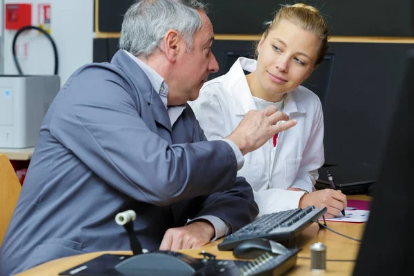 Researcher Labcoats — Stock Photo, Image