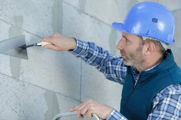 Plaster Concretes Plaster Trowel — Stock Photo, Image