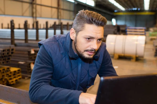 Lagerleiter Und Manager — Stockfoto