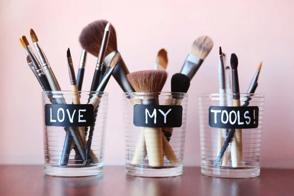 Makeup brushes — Stock Photo, Image