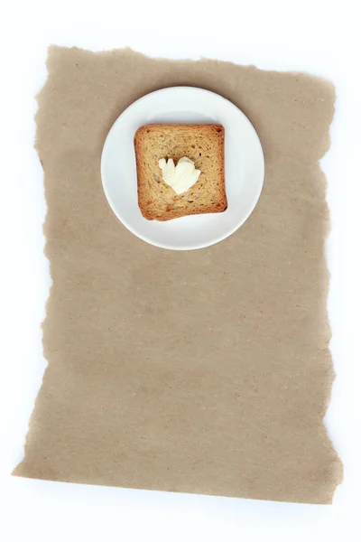 Toast with butter — Stock Photo, Image