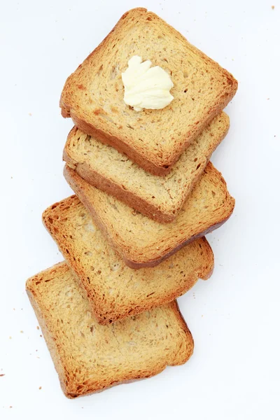 Toasts et beurre — Photo