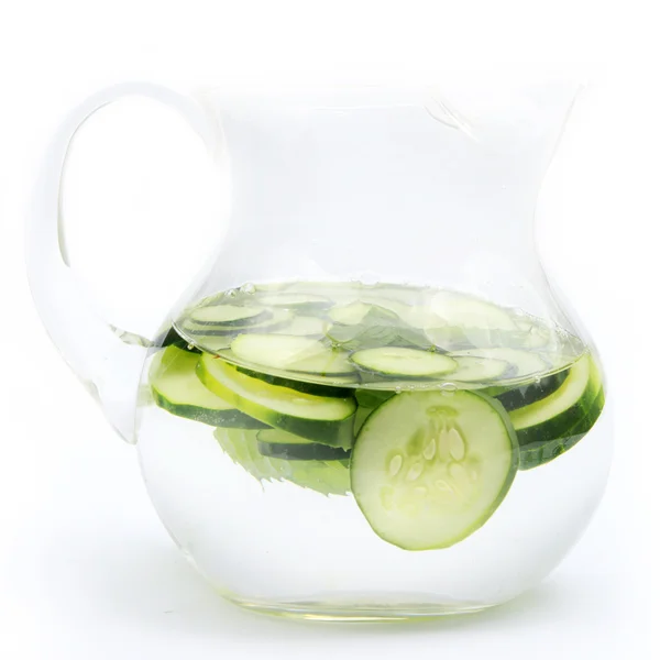 Cucumber water — Stock Photo, Image