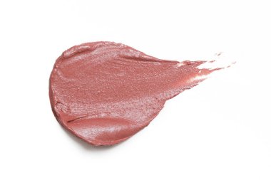 Sıvı makyaj Vakıflar/allık beyaz arka plan üzerinde