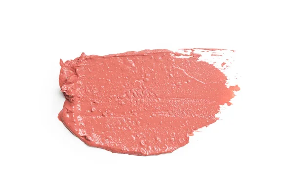 Fond Teint Maquillage Liquide Blush Sur Fond Blanc — Photo