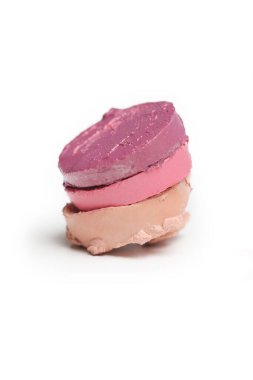 Ruj izleri beyaz arkaplanda izole edildi