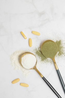 Deri, eklemler, bağırsaklar, bağışıklık sistemi ve genel sağlık için beslenme veya besin takviyeleri. 