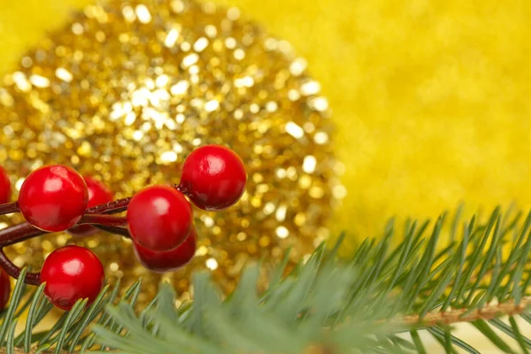 Röda Bär Abstrakt Festlig Defocused Suddig Bakgrund Jul Vinter Semester — Stockfoto