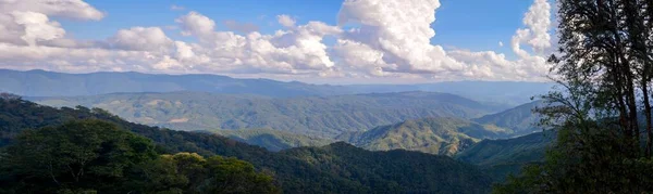 Mountain Landscape View Blue Sky Nan Province Nan Rural Province — Φωτογραφία Αρχείου