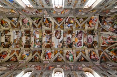 sistine Şapeli, Roma Vatikan, tavan