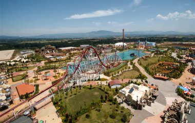 Gökkuşağı magicland park görüntülemek