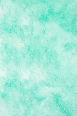 Suluboya arkaplan, dikey yeşil suluboya resim beyaz kağıt zemin üzerine desenli tasarım, afiş, poster, duvar kağıdı, arkaplan için kopyalama alanı olan soyut sanat