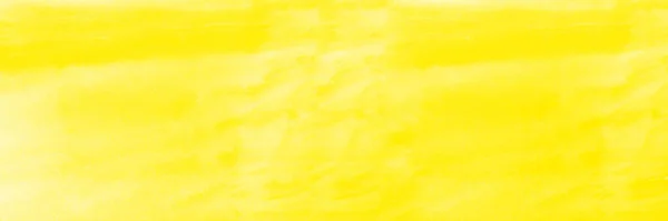 Yellow Watercolour Background Watercolour Painting Soft Textured Wet White Paper — Stock Photo, Image