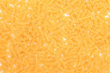 Pişmemiş Fusilli Makarna - Doku Arkaplanı