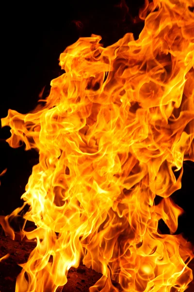 Feuer oder Flamme Detail — Stockfoto