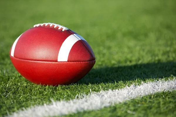 Collegiate Football on the Field — Stock Photo, Image