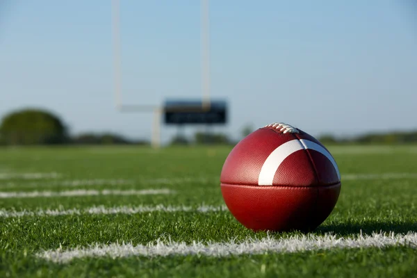 American Football on the Field — Stock Photo, Image