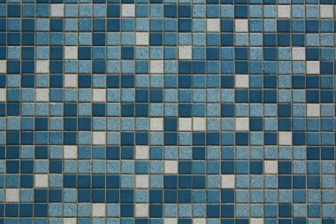 Retro mavi döşeme arka planı