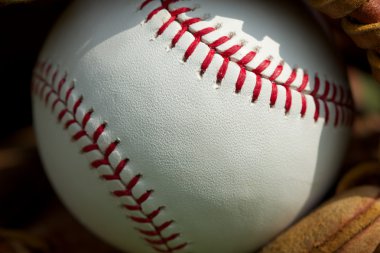 Beyzbol yakın çekim