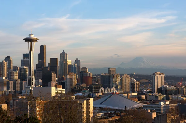Vista del centro de Seattle — Foto de Stock