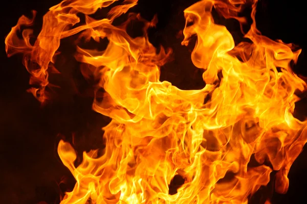 火災や炎の詳細 — ストック写真