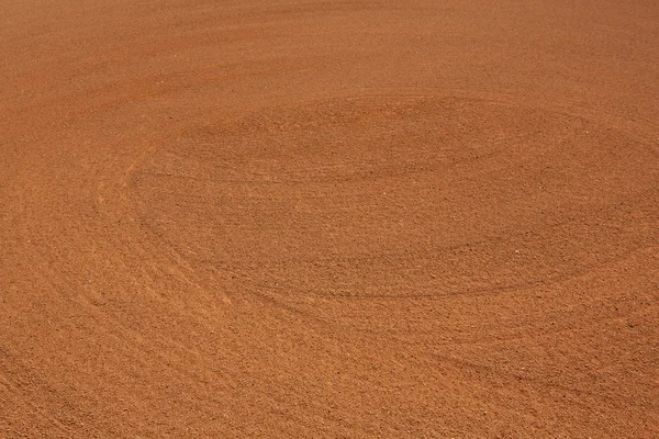 Baseball Infield Dirt Patterns — Stock Photo, Image
