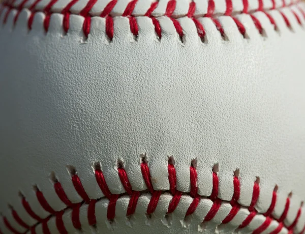 Macro Baseball Fechar — Fotografia de Stock