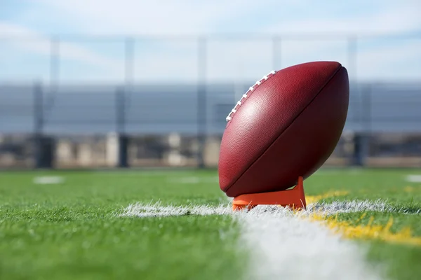 Pro Football teed up for kickoff — Stock Photo, Image