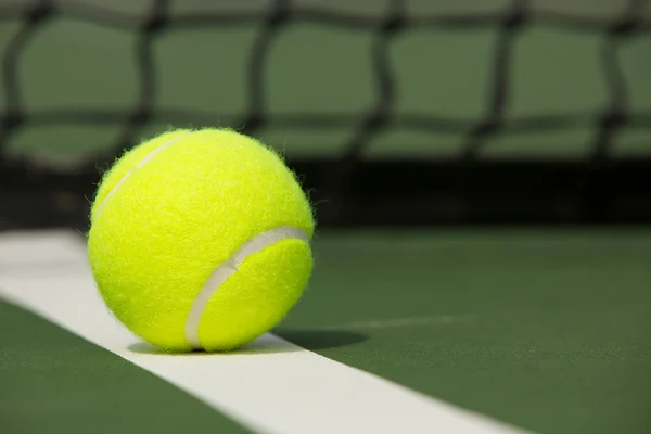 Palla da tennis Close Up — Foto Stock