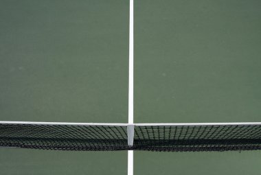 Tenis Kortu çizgileri ve net