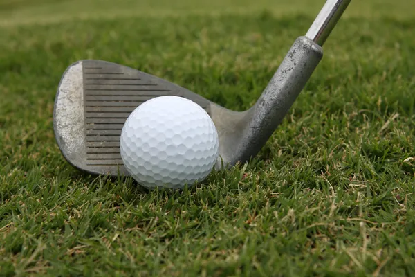 Golf Ball and Wedge — Stock Photo, Image