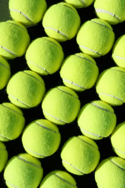 Tennis Ball on the Court — Stock Photo, Image