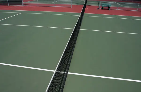 Kontekst kortu tenisowego — Zdjęcie stockowe